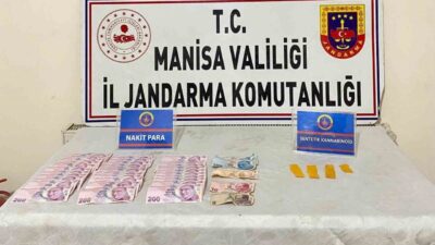 Manisa’nın Salihli ilçesinde jandarma ekipleri tarafından düzenlenen operasyonda 64 kök