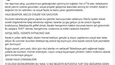 AK Parti Kavak Belediye Meclis Üyesi ve Grup Başkanvekili Şevki