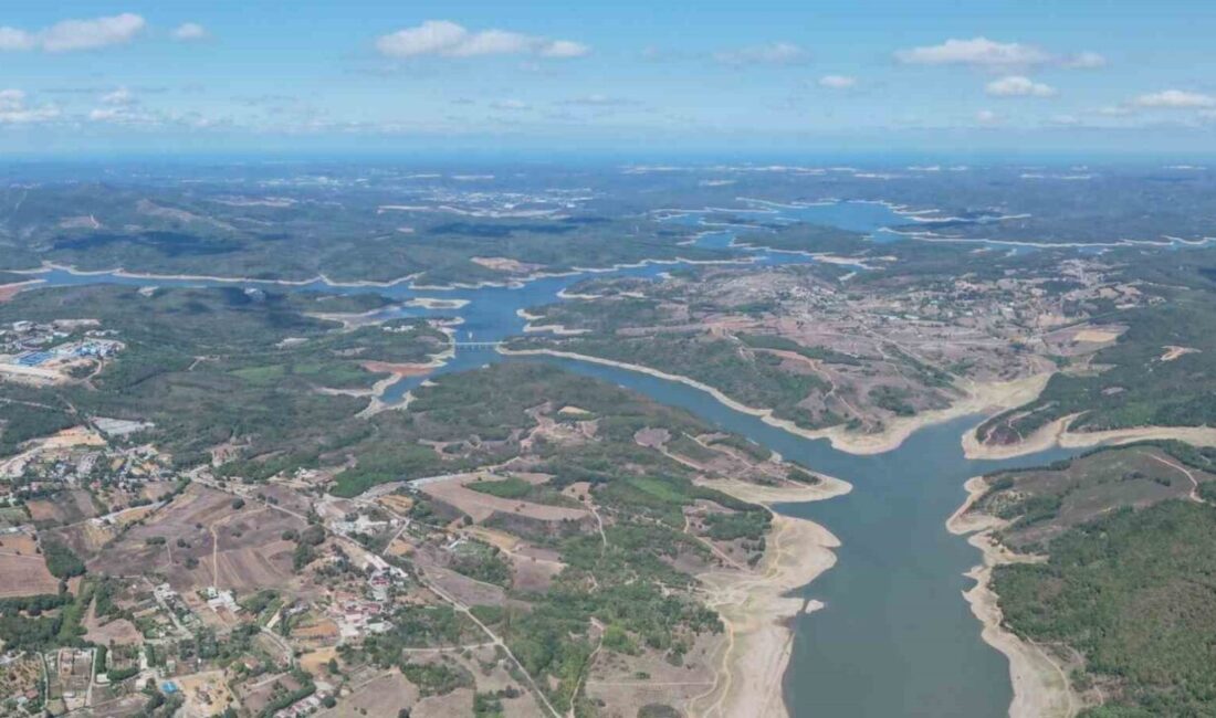 Yaz aylarında yağışların yetersiz kalması ve artan sıcaklıklar, İstanbul’un su