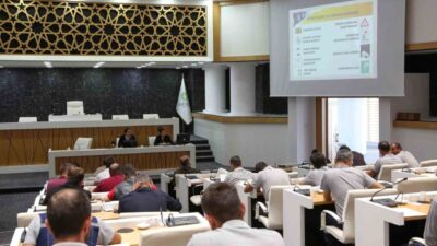 Konya’nın Meram ilçe Belediyesi, çalışanlarının görev alanlarındaki bilinç ve güvenlik