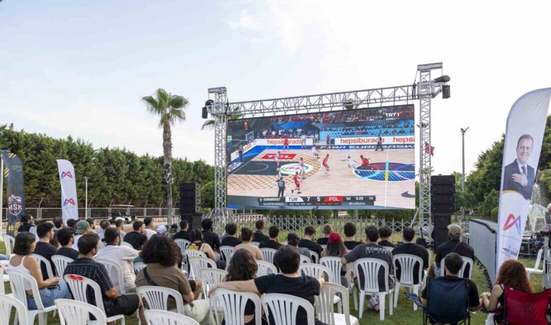 Mersin Büyükşehir Belediyesi, A Milli Erkek Basketbol Takımı’nın 2025 Avrupa