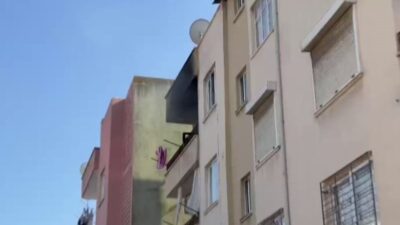 Mersin’de kiracı olarak oturduğu evi ateşe veren şahıs, mahallede paniğe