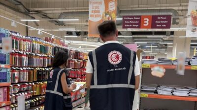 Mersin’de kasa-raf uyuşmazlığı ve haksız fiyat artışına yönelik yapılan denetimlerde