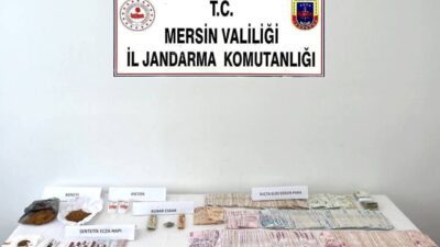MERSİN (İHA) – Mersin’de jandarma ekiplerinin, uyuşturucu ile mücadele çerçevesinde