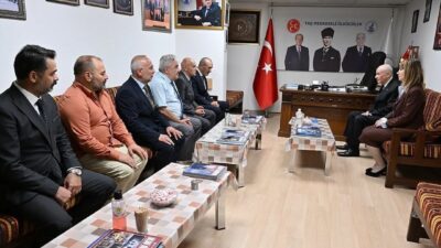 Milliyetçi Hareket Partisi (MHP) Genel Başkanı Devlet Bahçeli, Taş Medreseli