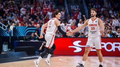 2025 Avrupa Basketbol Şampiyonası finalinde Türkiye ile Almanya arasında oynanan