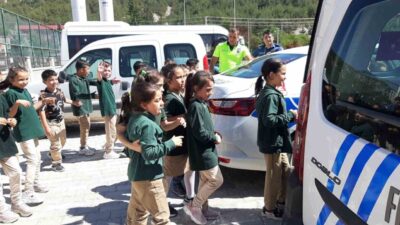 Bolu’nun Mudurnu ilçesinde, Dumlupınar İlköğretim Okulu öğrencileri için düzenlenen etkinlikte