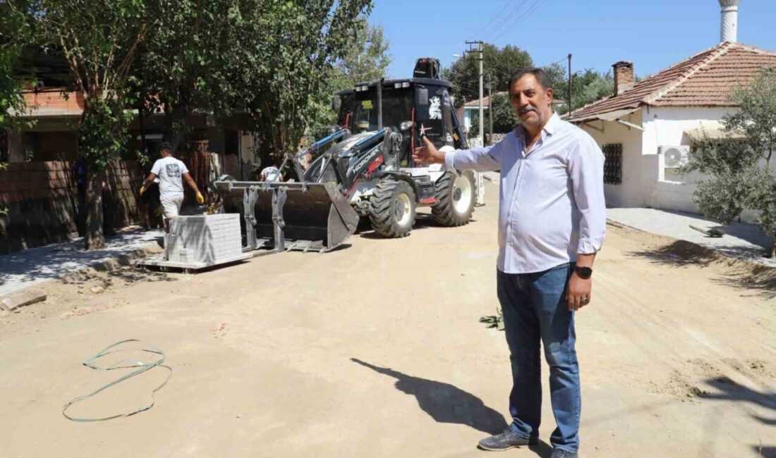 Nazilli Belediyesi, Dallıca Mahallesi’nde uzun süredir atıl durumda bırakılan kaldırımları