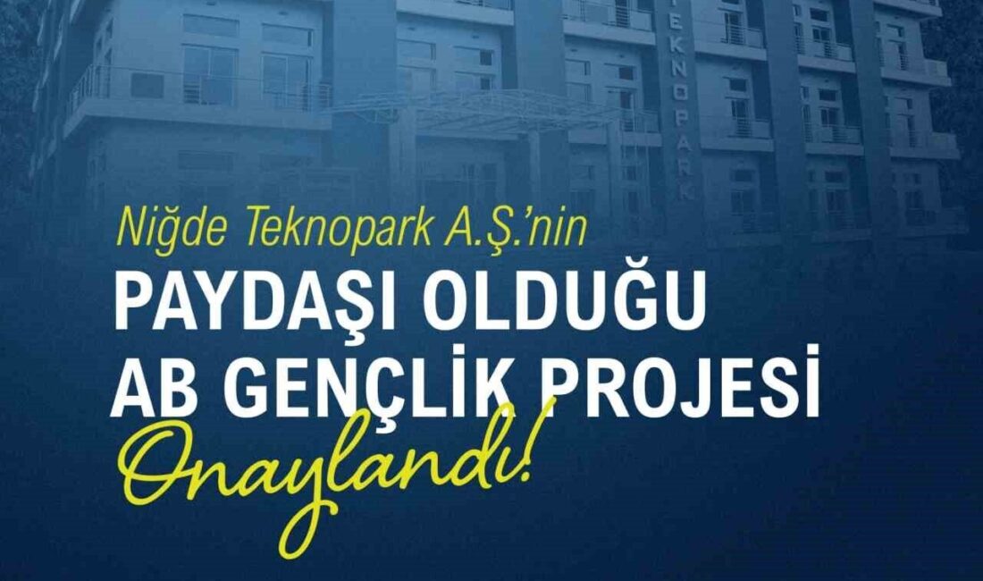 Niğde Teknopark A.Ş.’nin paydaşı olduğu AB Gençlik Projesi onaylandı Niğde Teknopark A.Ş.’nin dahil olduğu, Avrupa Birliği’nin Erasmus+ Programı kapsamında