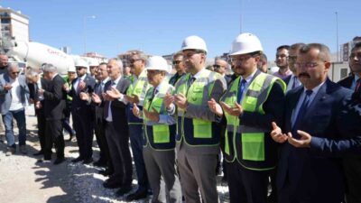 Niğde’de Tapu ve Kadastro Hizmet Binası’nın temeli düzenlenen törenle atıldı.