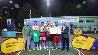 Nilüfer Belediyesi’nin Avrupa Hareketlilik Haftası kapsamında düzenlediği 3×3 Basketbol Turnuvası,