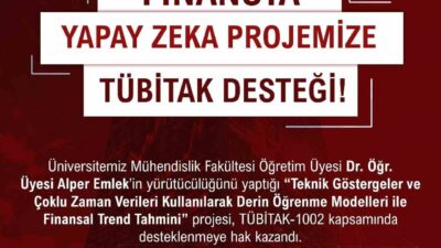Niğde Ömer Halisdemir Üniversitesi (NÖHÜ) Mühendislik Fakültesi öğretim üyelerinden Dr.