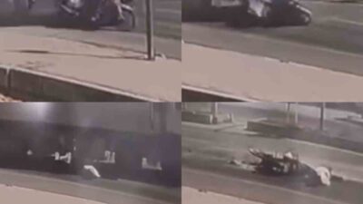 Mersin’in Erdemli ilçesinde kamyonunun altında kalan motosiklet sürücüsü yaralandı. Kaza