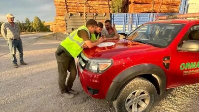 Ankara’nın Beypazarı ve Nallıhan ilçelerinde Orman İşletme Müdürlüğü (OGM) mobil
