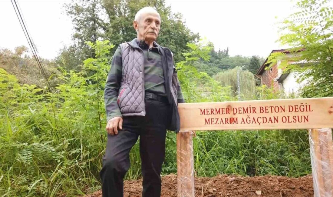 Giresun’un Bulancak ilçesinde yaşayan 71 yaşındaki Tuncel Pekdemir, ölmeden önce
