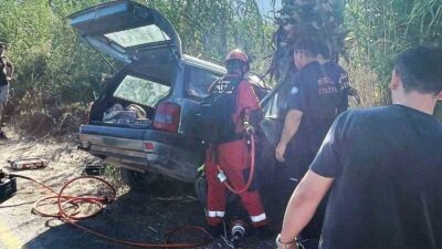 Muğla’nın ortaca ilçesinde meydana gelen tek taraflı trafik kazasında aynı