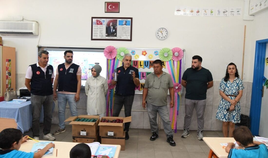 Osmaniye Belediyesi, 2025-2026 Eğitim-Öğretim Yılı’nın başlamasıyla birlikte çevre dostu bir