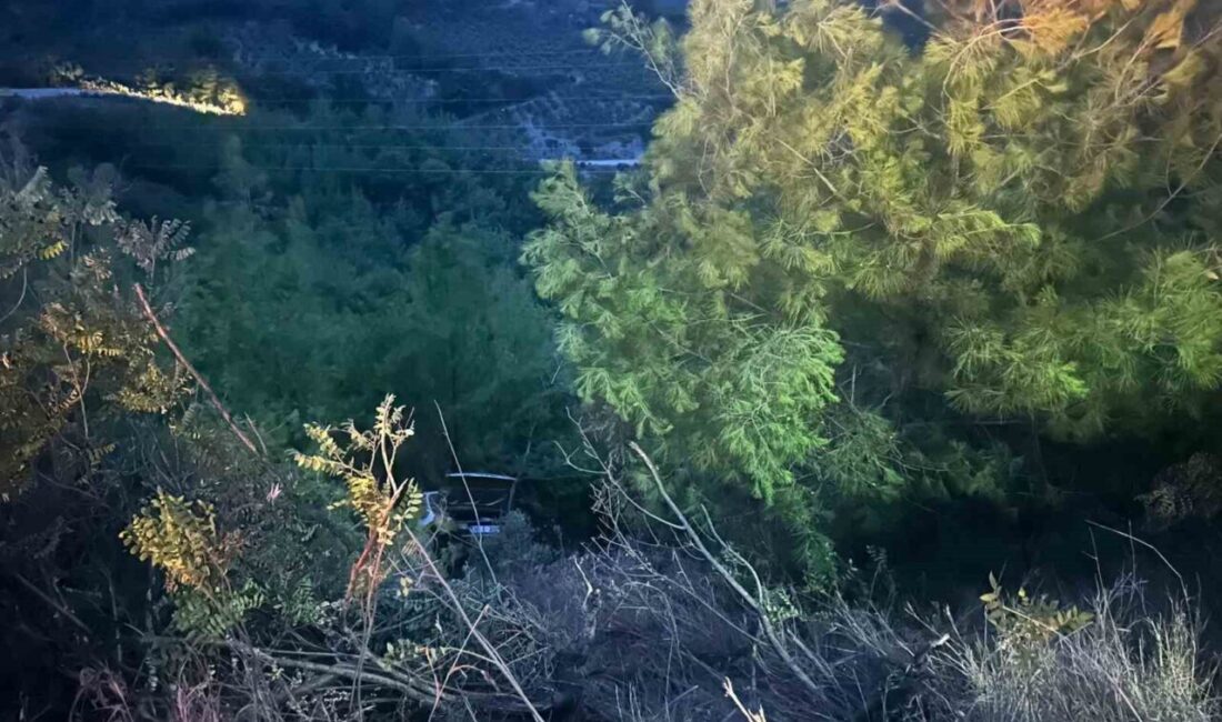 Osmaniye’de otomobil uçuruma yuvarlandı: 3 yaralı Osmaniye’nin Düziçi ilçesinde otomobilin uçuruma yuvarlanması sonucu meydana gelen kazada