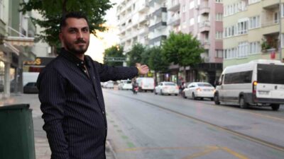 Denizli Büyükşehir Belediyesi tarafından İstiklal Caddesinde hayata geçirilen ‘Otobüs Yolu’