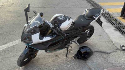 Edirne’de otomobil ile motosikletin çarpışması sonucu meydana gelen kazada bir