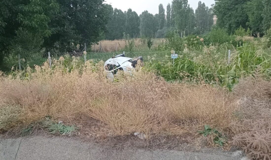Otomobil mısır ekili araziye devrildi: 2 yaralı Konya’nın Beyşehir ilçesinde mısır ekili araziye devrilen otomobildeki 2 kişi