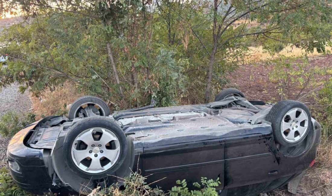Otomobil takla attı: 1 yaralı Adıyaman’ın Besni ilçesinde kontrolden çıkan otomobilin takla atması sonucu 1
