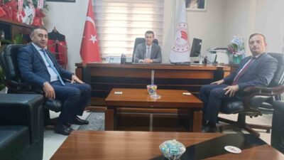 Ağrı İl Tarım Müdürü Mehmet Hüseyinoğlu ve İl Müdür Yardımcısı