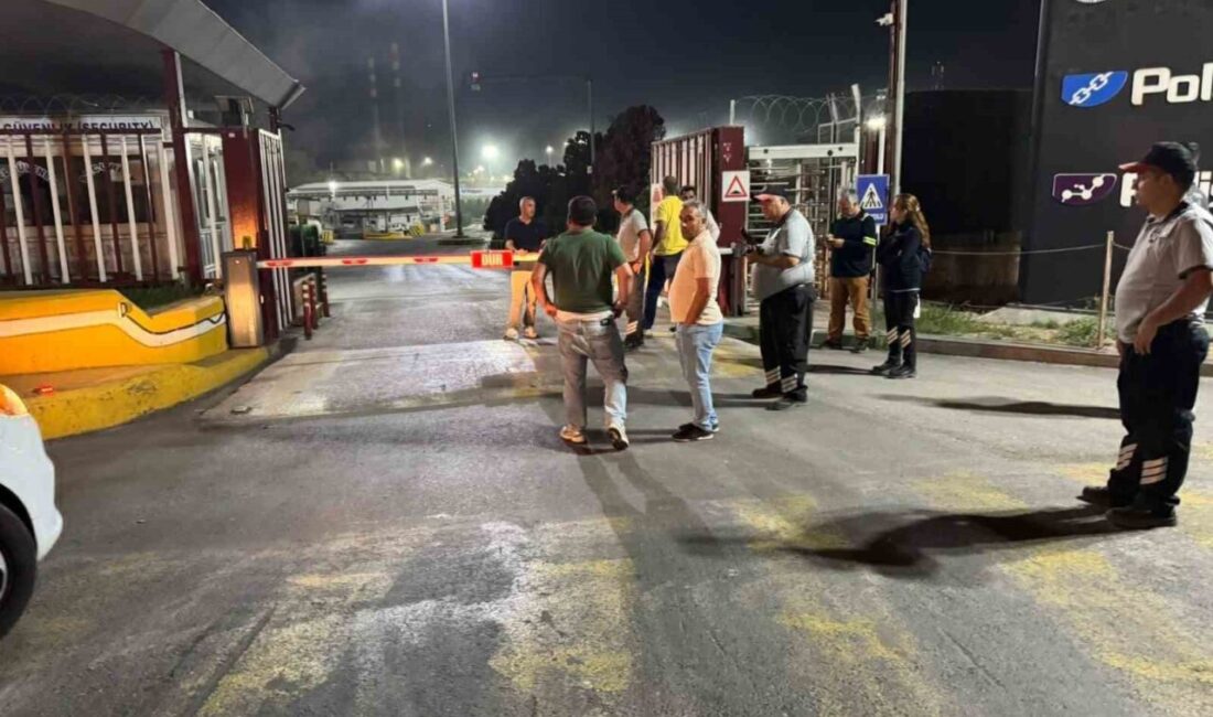 Kocaeli’nin Dilovası ilçesinde bulunan Polisan Kimya Fabrikası’nda kimyasal tankta sızıntı