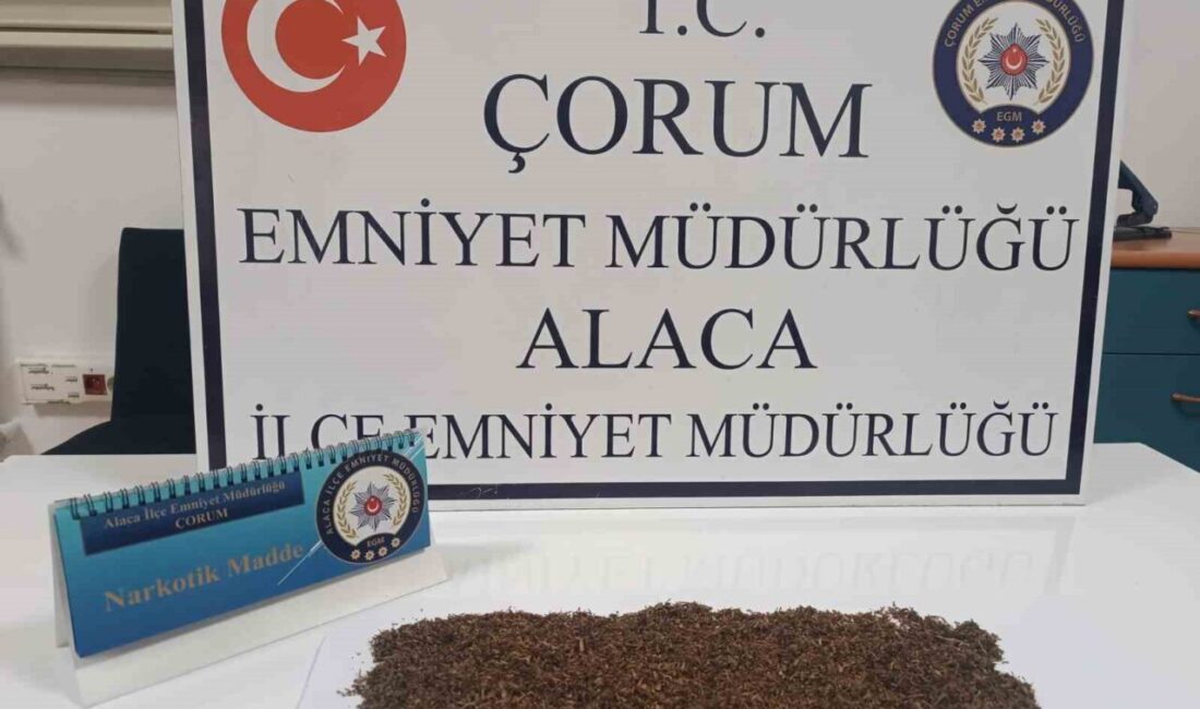 Polisin şüphesi ele verdi: Uyuşturucuyla yakalanan 3 kişi gözaltına alındı Çorum’un Alaca ilçesinde, polisin “dur” ihtarına uymayarak kaçmaya çalışan 3