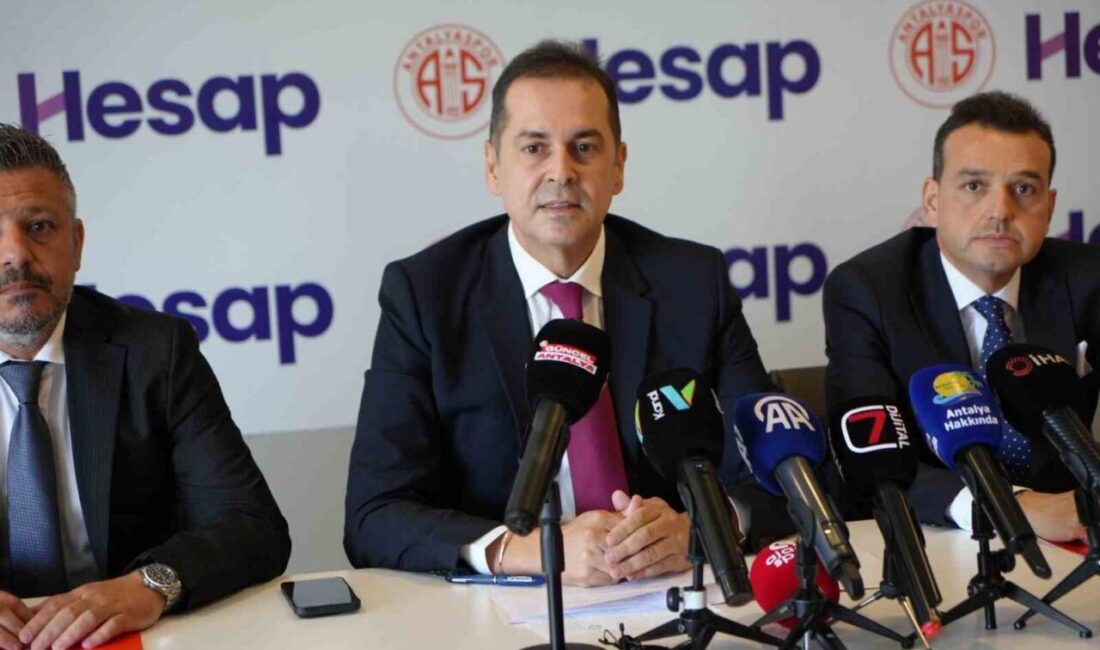 Antalyaspor Başkanı Rıza Perçin 54 günlük görev süreleri içinde ’yapamazlar,