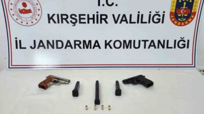 KIRŞEHİR(İHA)– Kırşehir’in Kaman ilçesinde jandarma ekipleri tarafından yapılan denetimlerde, ruhsatsız