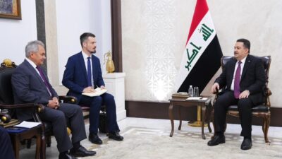 Rusya Güvenlik Konseyi Sekreteri Sergey Şoygu, Bağdat’ta Irak Başbakanı Muhammed