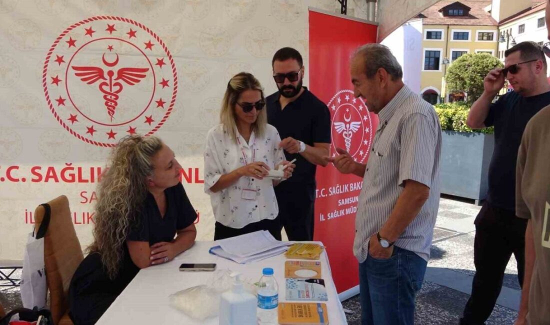 Samsun’da 34 “Tütünle Mücadele Timi” kuruldu Sağlık Bakanlığı’nın tütünle mücadele kapsamında başlattığı çalışma çerçevesinde Samsun’da 34