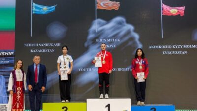 Sancaktepe Belediyesi Spor Kulübü sporcusu Melek Şahin, Bulgaristan’ın Albena şehrinde