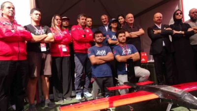 Çanakkale’nin Gökçeada ilçesinde düzenlenen Havacılık, Uzay ve Teknoloji Festivali (TEKNOFEST)