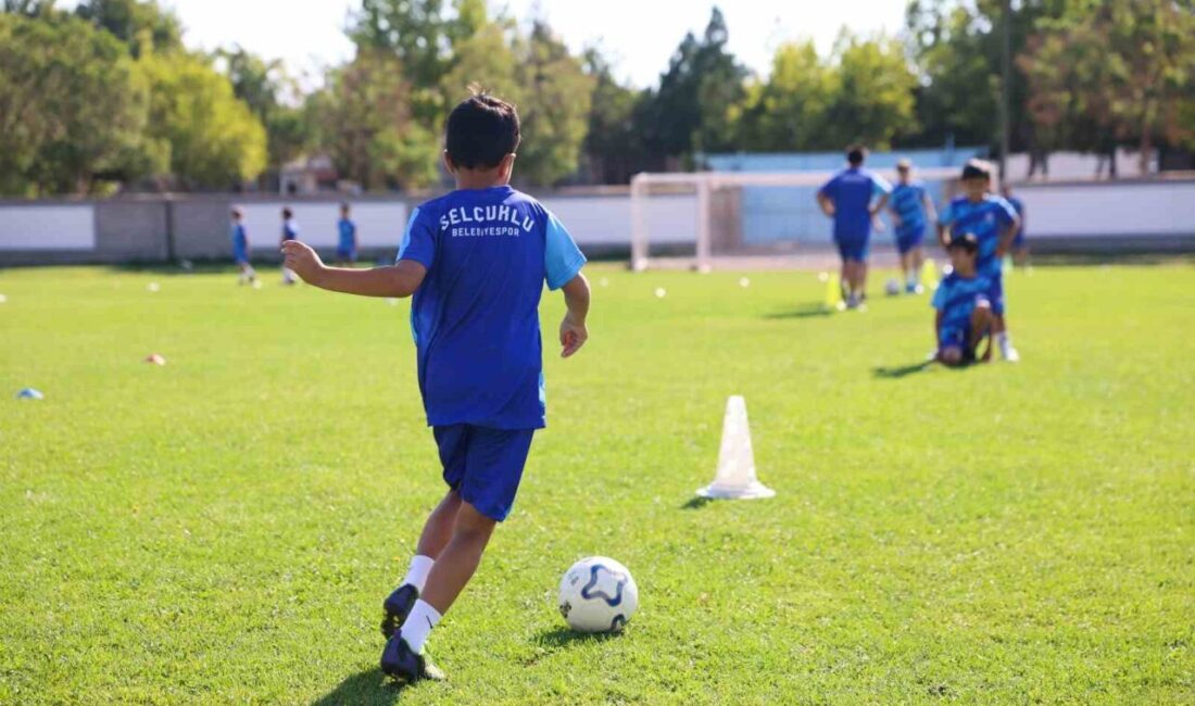 Konya’nın Selçuklu ilçe belediyesinin her yıl binlerce çocuğu sporla tanıştırdığı