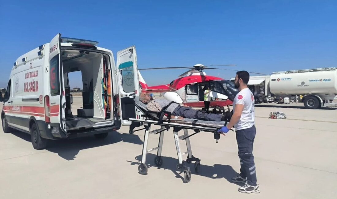 Serebrovasküler hastası, ambulans helikopterle Van’a getirildi Van’ın Bahçesaray ilçesinde serebrovasküler (SVO) hastası, ambulans helikopterle Van’a getirildi.