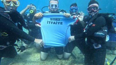 Siirt Belediyesi, kuracağı dalgıç ekibi için 6 personelini Antalya’ya eğitime