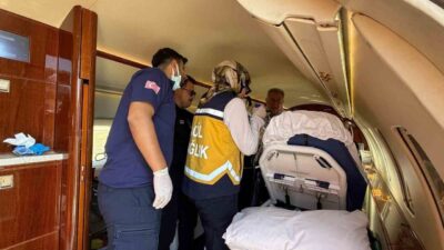 Siirt’te sepsis tanısı konulan hasta, ileri tetkik ve tedavi için