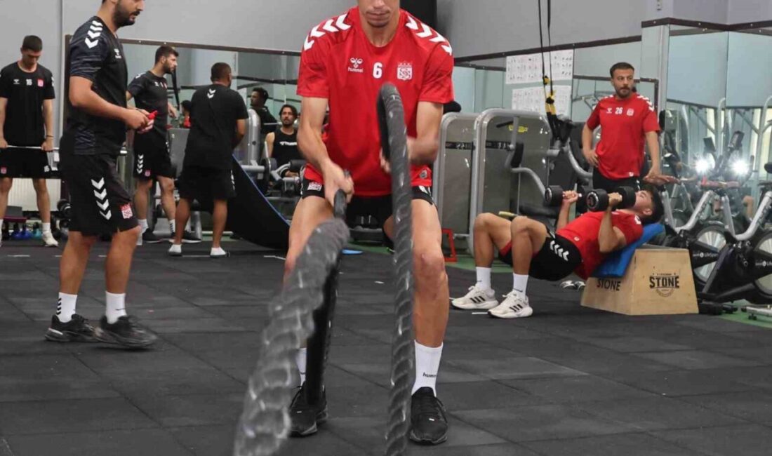 Sivasspor, salonda çalıştı Trendyol 1. Lig’in 5. hafta maçında sahasında Sarıyer ile karşılaşacak