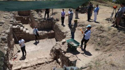 Kapadokya bölgesinde 2002 yılında kaçak kazı sonucu bulunan Sobesos Antik