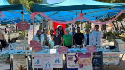 Halk Sağlığı Haftası dolayısıyla Söke İlçe Sağlık Müdürlüğü, Belediye Meydanı’nda