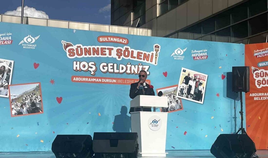 Sultangazi Belediyesi tarafından geleneksel hale getirilen toplu sünnet şöleninde bu