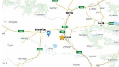 Amasya’nın Suluova ilçesinde 2.3 büyüklüğünde bir deprem meydana geldi. Afet