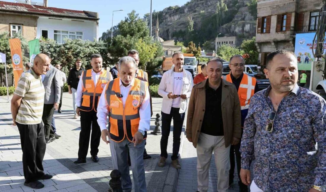 Talas’ta ’Belediye Mahallemizde’ tarihi sokaklarda Talas Belediyesi’nin 6 yıl önce kırsalda başlattığı ve Türkiye genelinde
