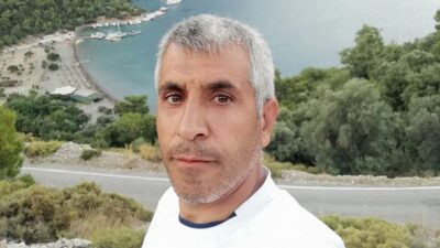 Denizli’nin Çameli ilçesinde tarlasına yaban domuzlarına karşı koruma amaçlı elektrik