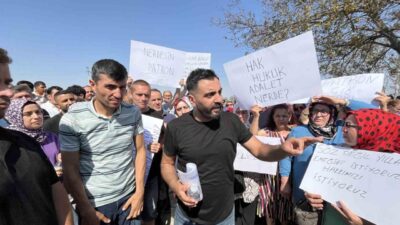 Tekirdağ’ın Ergene ilçesinde bir tekstil fabrikasından çıkarılan ve alacaklarını alamayan