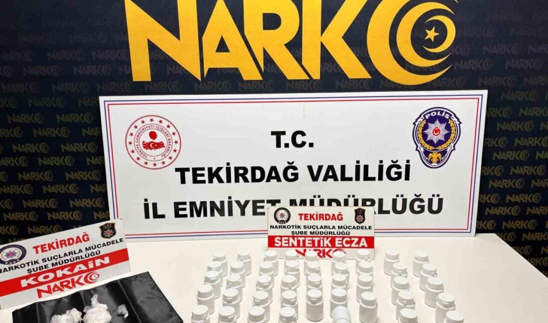 Tekirdağ İl Emniyet Müdürlüğü Narkotik Suçlarla Mücadele Şube ekipleri, 8-15