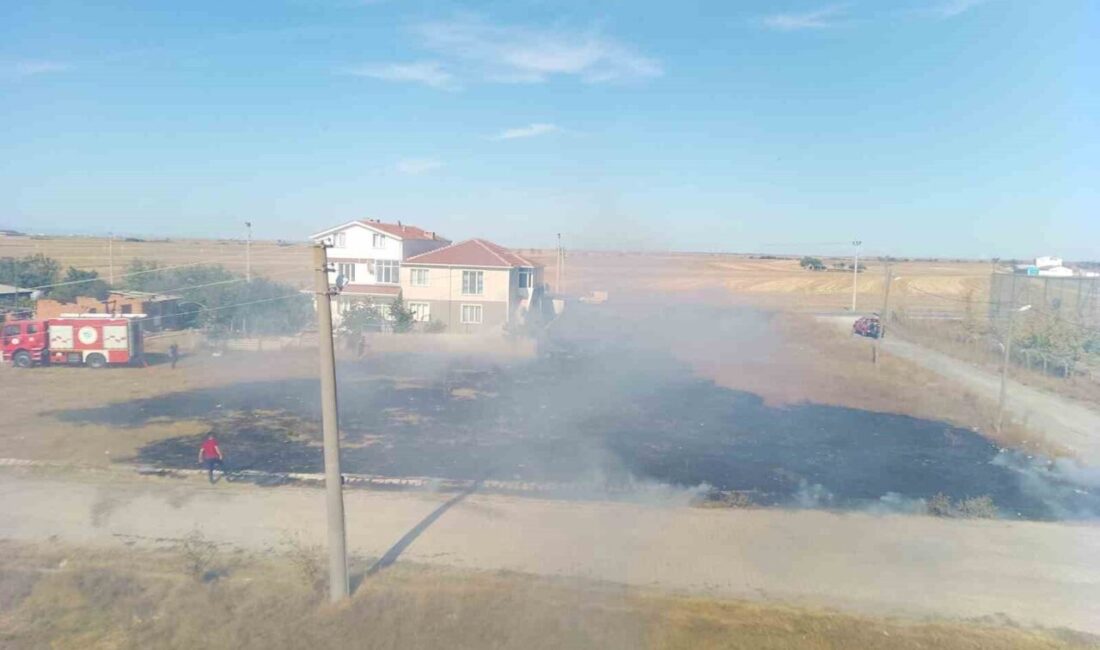 Tekirdağ’da otluk alanda yangın Tekirdağ’ın Muratlı ilçesinde bağlı Kazımdirik-Turan Mahallesi Kırkkepenekli yolu üzerinde otluk