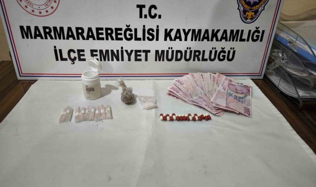 Tekirdağ’da uyuşturucu operasyonu: 1 kişi yakalandı Tekirdağ’ın Marmaraereğlisi ilçesinde polis ekiplerinin düzenlediği uyuşturucu operasyonunda bir şüpheli
